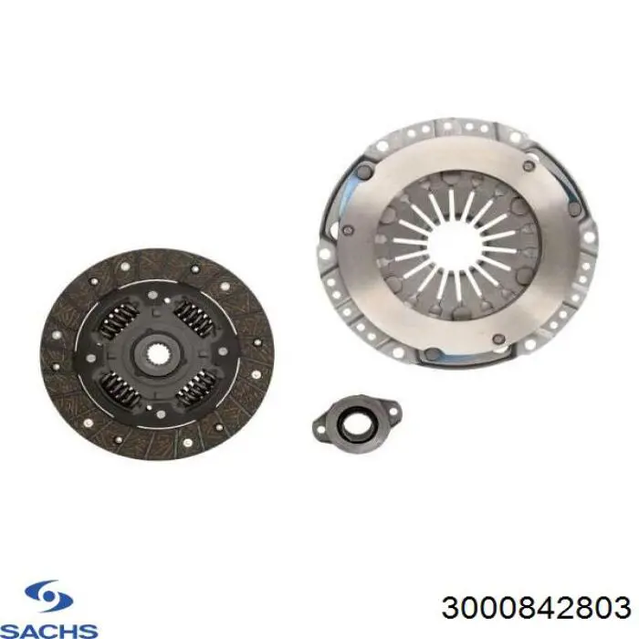 Kit de embraiagem (3 peças) Sachs 3000842803 preço, a partir de 113,31 USD