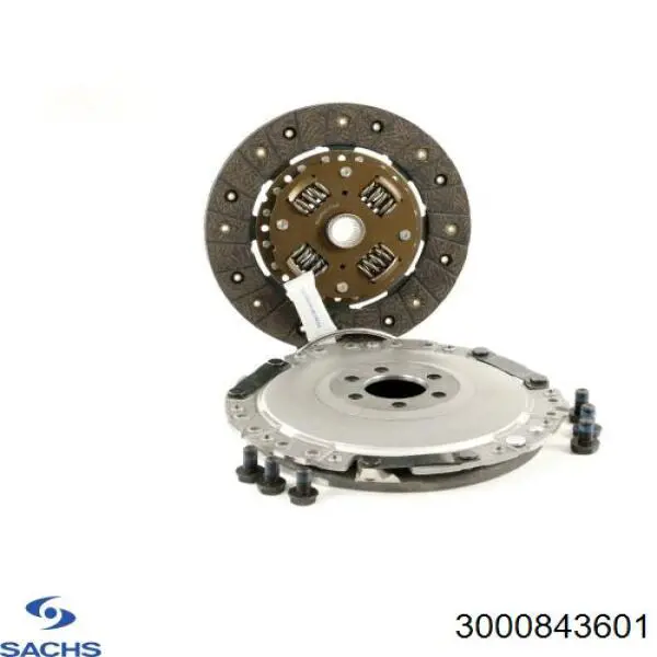 Compre 3000843601 Sachs Kit de embraiagem (3 peças)