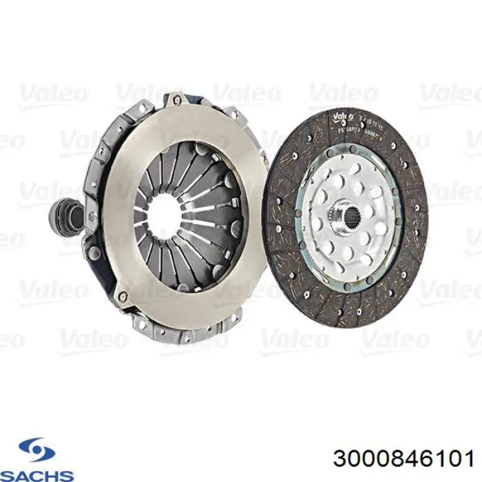 Compre 3000846101 Sachs Kit de embraiagem (3 peças)