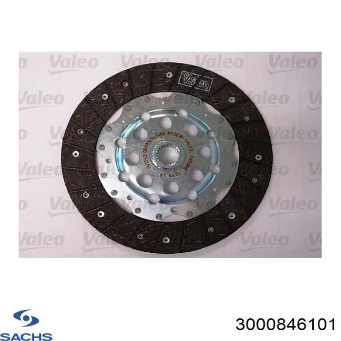 Kit de embraiagem (3 peças) Sachs 3000846101 preço, a partir de 208,49 USD