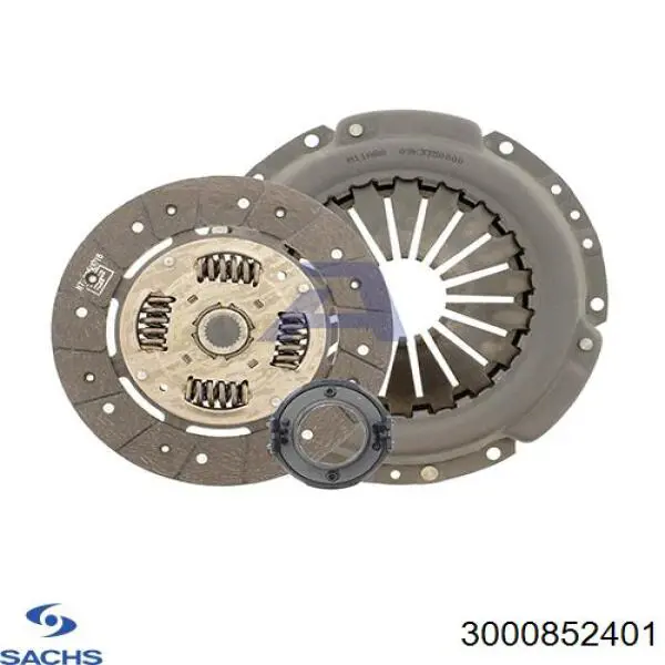 3000852401 Sachs Kit de embraiagem (3 peças)