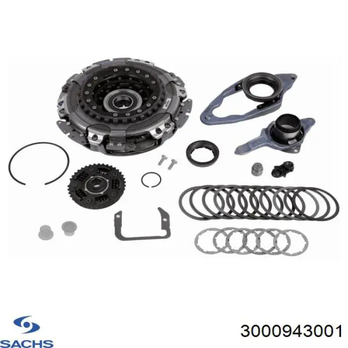 3000943001 Sachs Kit de embraiagem (3 peças)