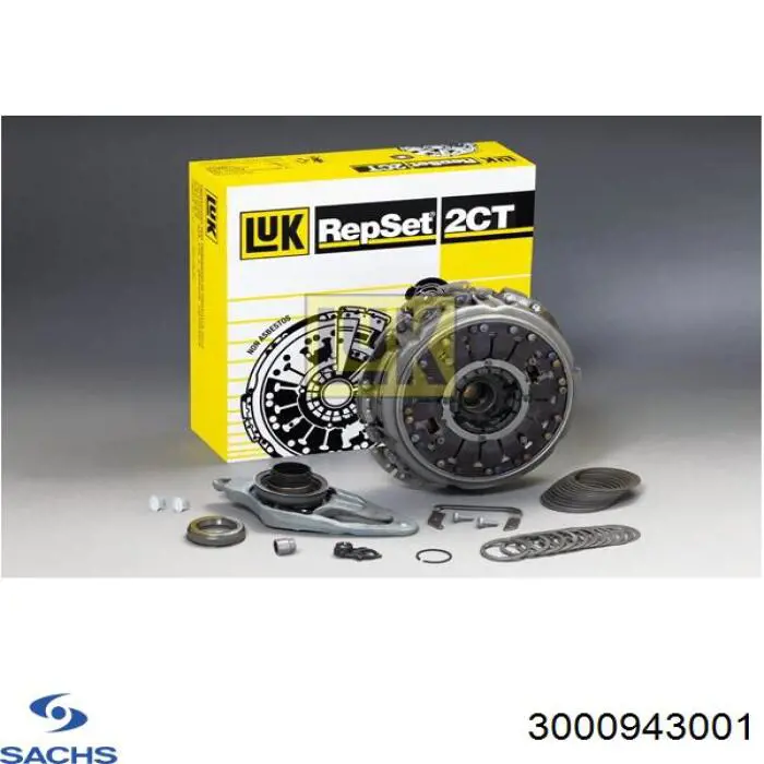 Kit de embraiagem (3 peças) Sachs 3000943001 preço, a partir de 608,82 USD