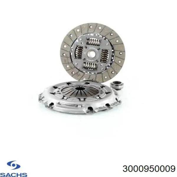 Kit de embraiagem (3 peças) Sachs 3000950009 preço, a partir de 103,11 USD