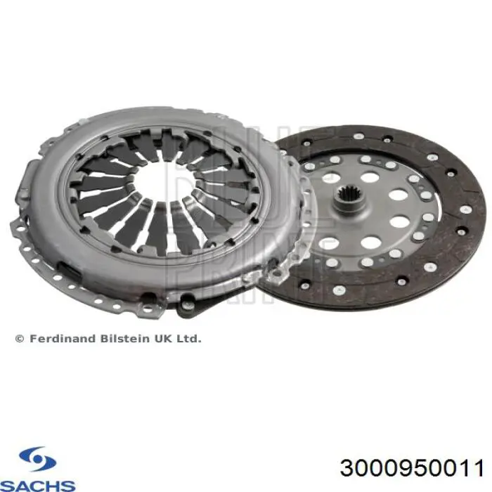 Kit de embraiagem (3 peças) Sachs 3000950011 preço, a partir de 155,43 USD