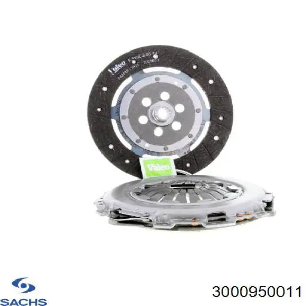 Compre 3000950011 Sachs Kit de embraiagem (3 peças)
