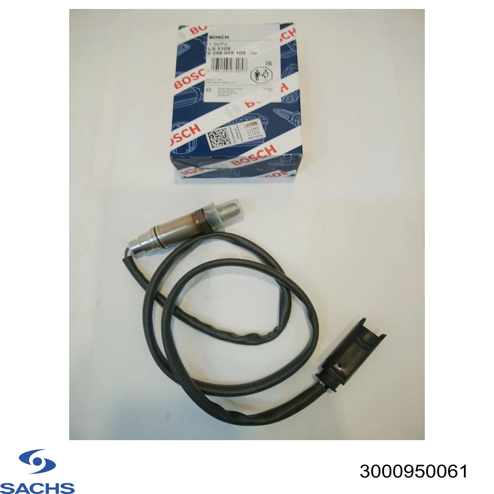 3000950061 Sachs Kit de embraiagem (3 peças)