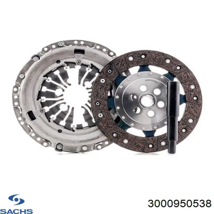 Kit de embraiagem (3 peças) Sachs 3000950538 preço, a partir de 105,08 USD