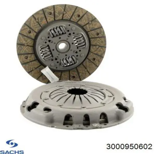 Compre 3000950602 Sachs Kit de embraiagem (3 peças)