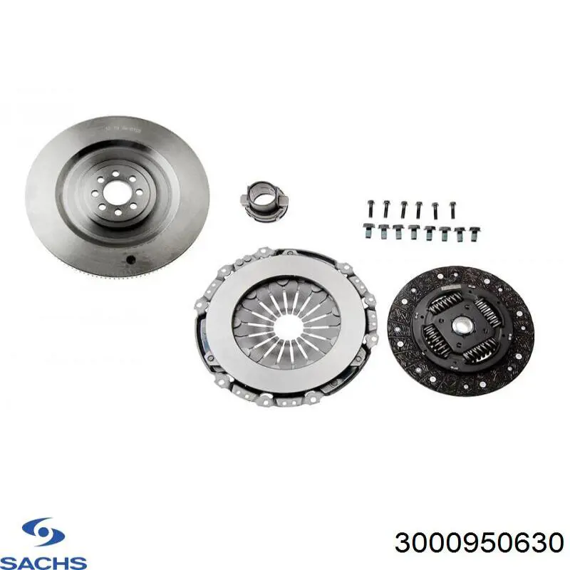 Kit de embraiagem (3 peças) Sachs 3000950630 preço, a partir de 286,65 USD