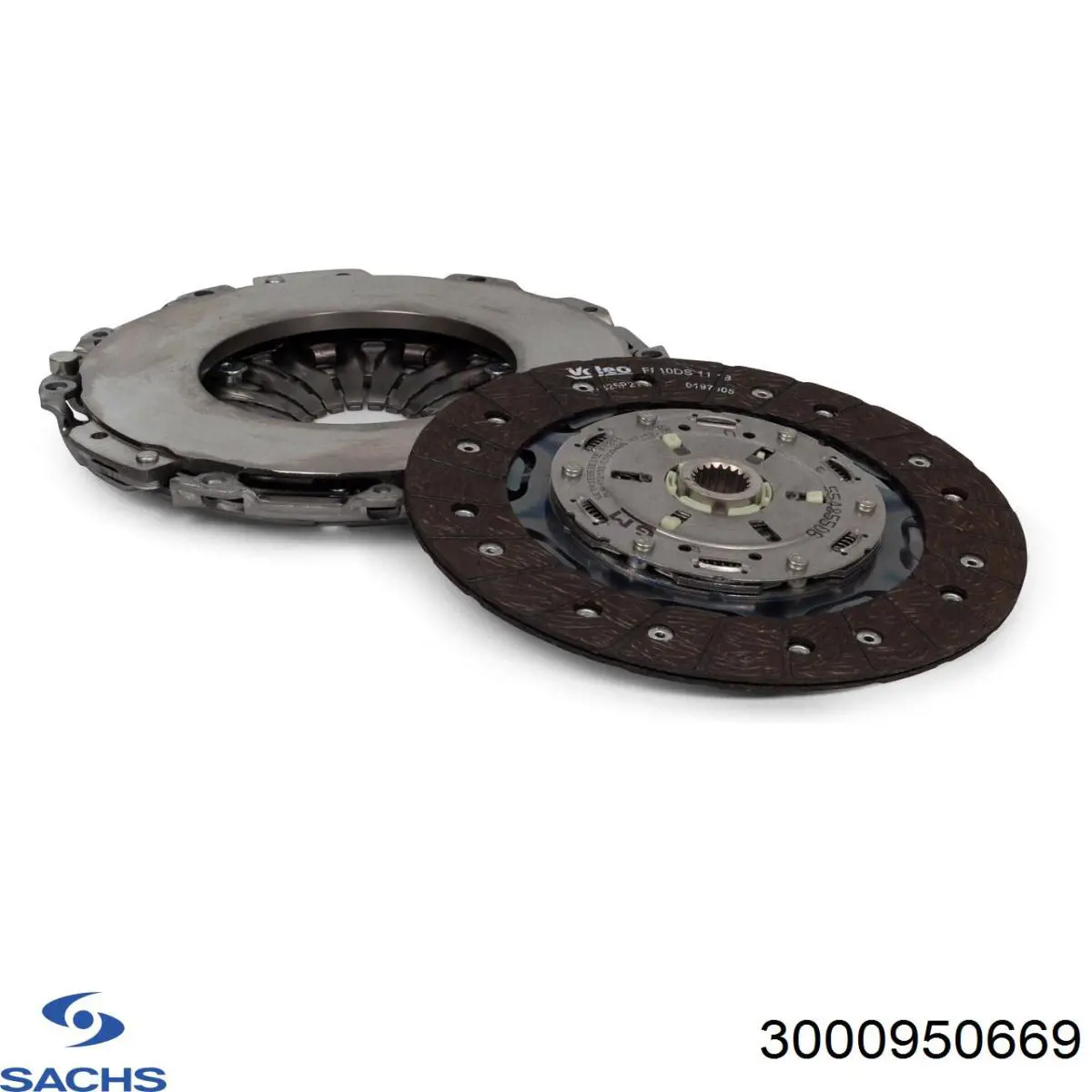 3000950669 Sachs Kit de embraiagem (3 peças)