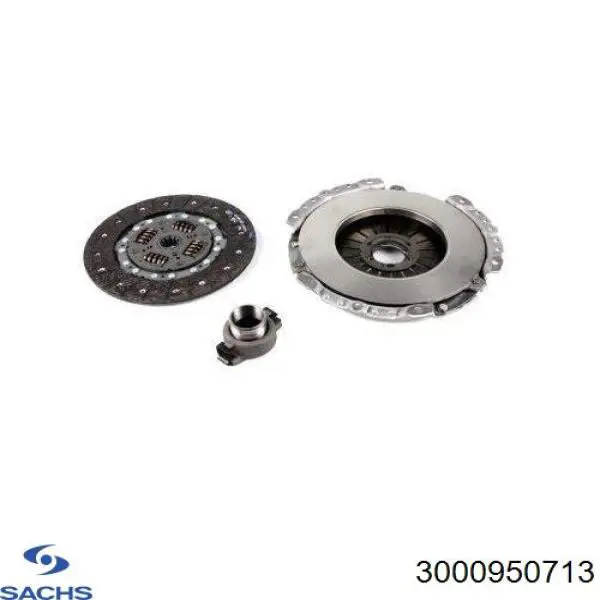 Kit de embraiagem (3 peças) Sachs 3000950713 preço, a partir de 244,42 USD