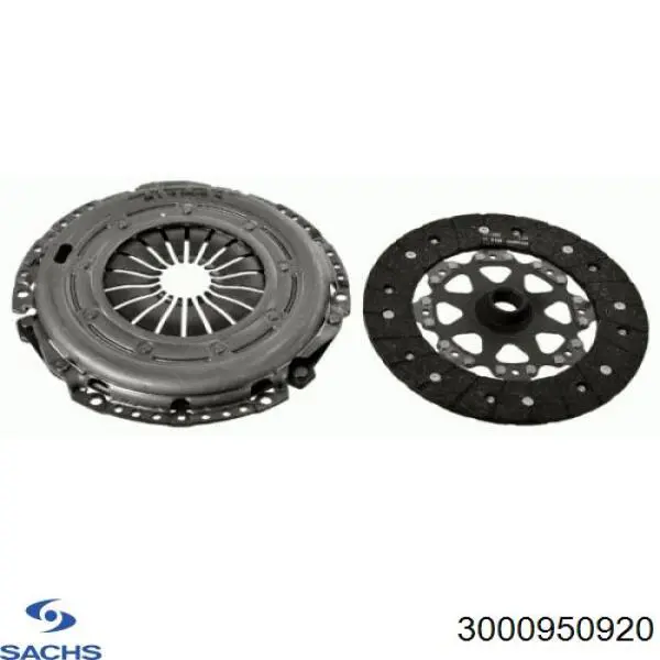 Kit de embraiagem (3 peças) Sachs 3000950920 preço, a partir de 299,07 USD