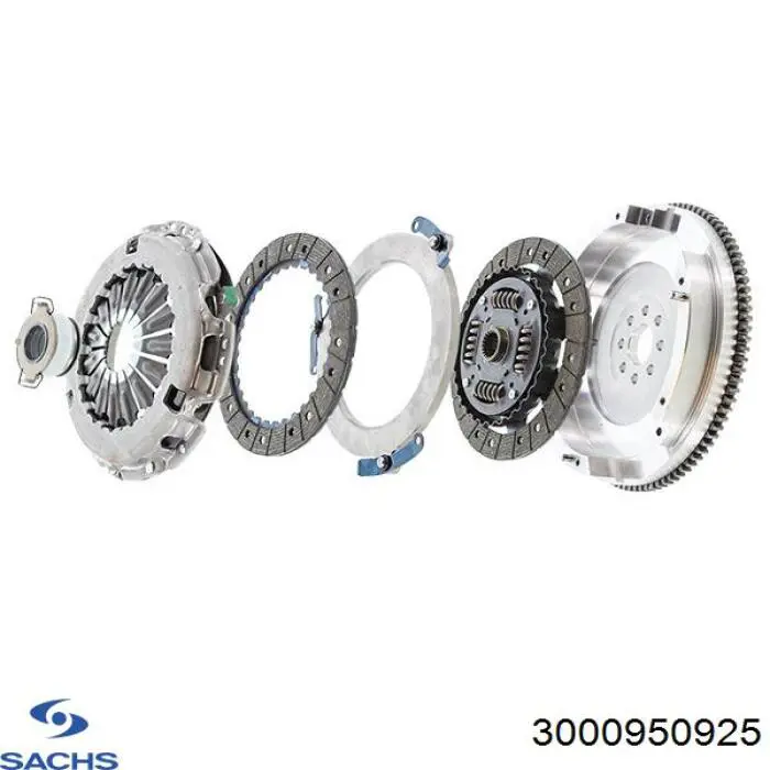 Kit de embraiagem (3 peças) Sachs 3000950925 preço, a partir de 441,01 USD