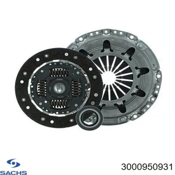 3000950931 Sachs Kit de embraiagem (3 peças)