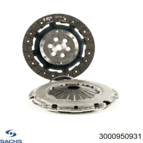 Kit de embraiagem (3 peças) Sachs 3000950931 preço, a partir de 122,89 USD
