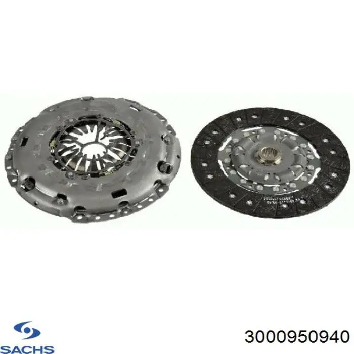 Kit de embraiagem (3 peças) Sachs 3000950940 preço, a partir de 300,42 USD