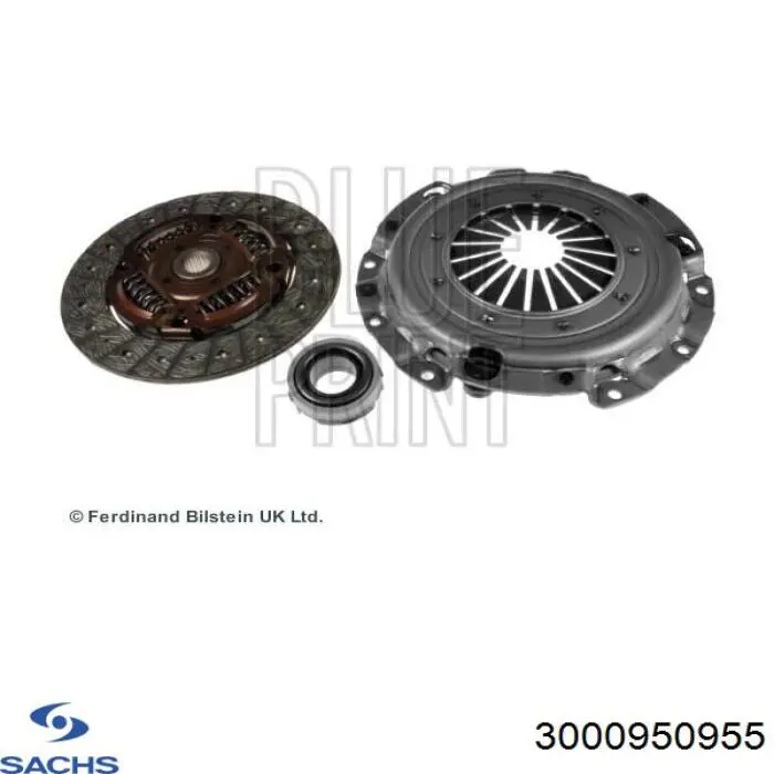 3000950955 Sachs Kit de embraiagem (3 peças)