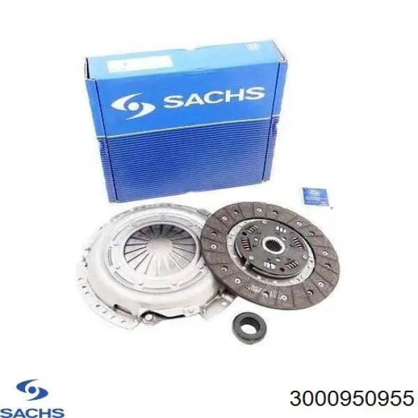 Kit de embraiagem (3 peças) Sachs 3000950955 preço, a partir de 217,73 USD