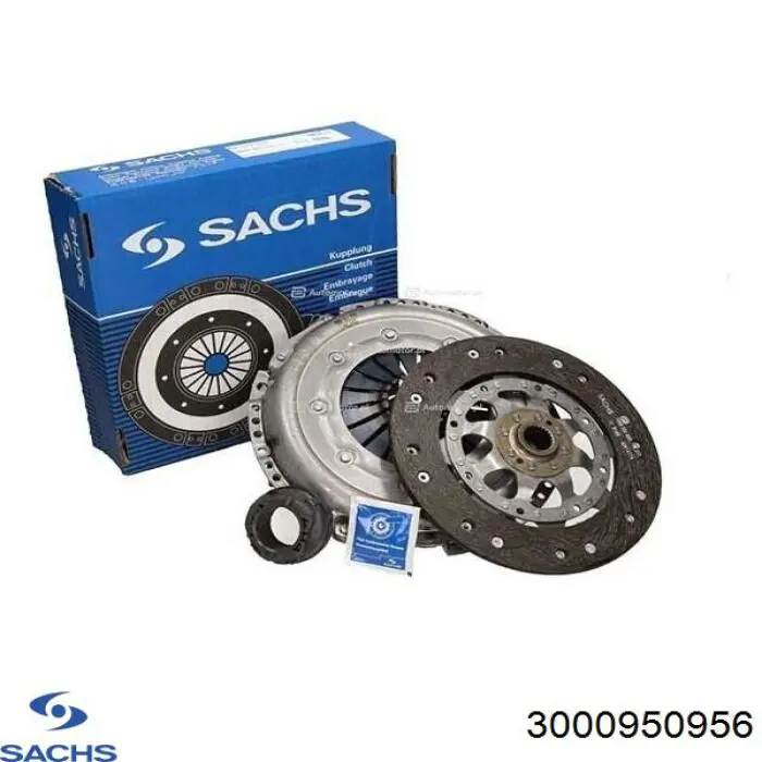 Kit de embraiagem (3 peças) Sachs 3000950956 preço, a partir de 218,68 USD