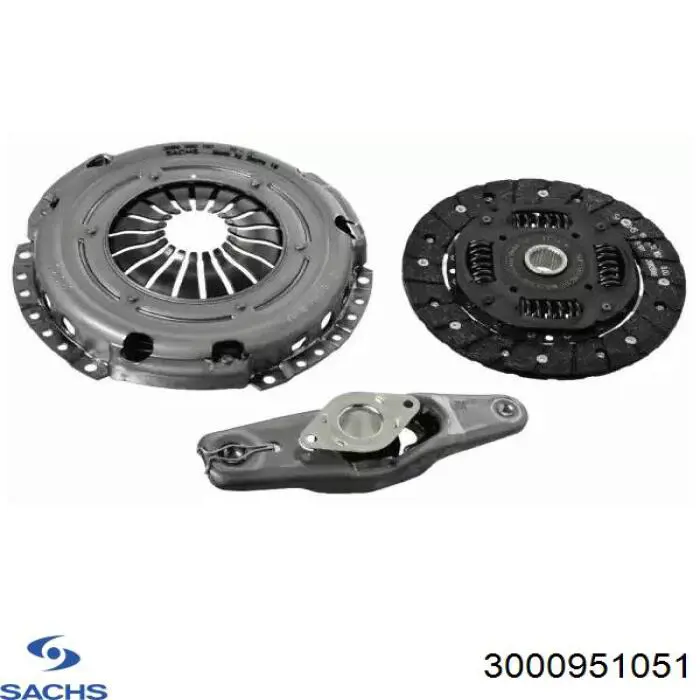 3000951051 Sachs Kit de embraiagem (3 peças)