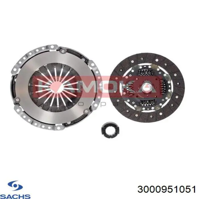 Compre 3000951051 Sachs Kit de embraiagem (3 peças)