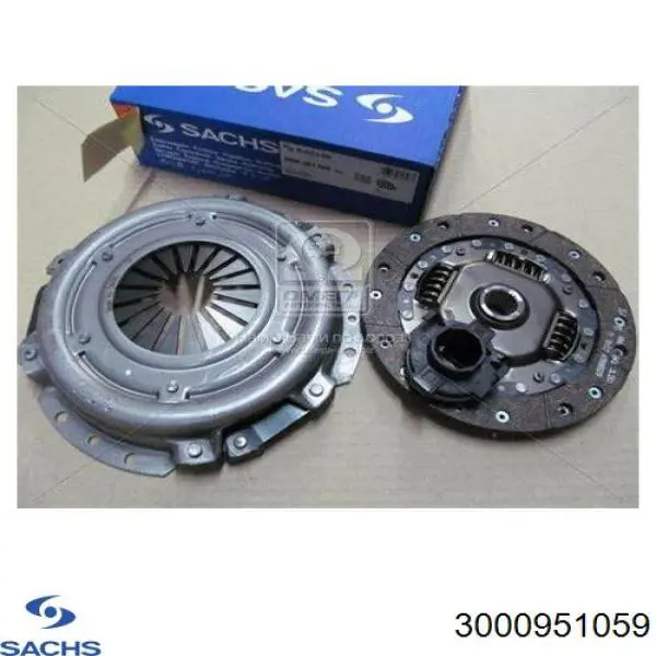 3000951059 Sachs Kit de embraiagem (3 peças)