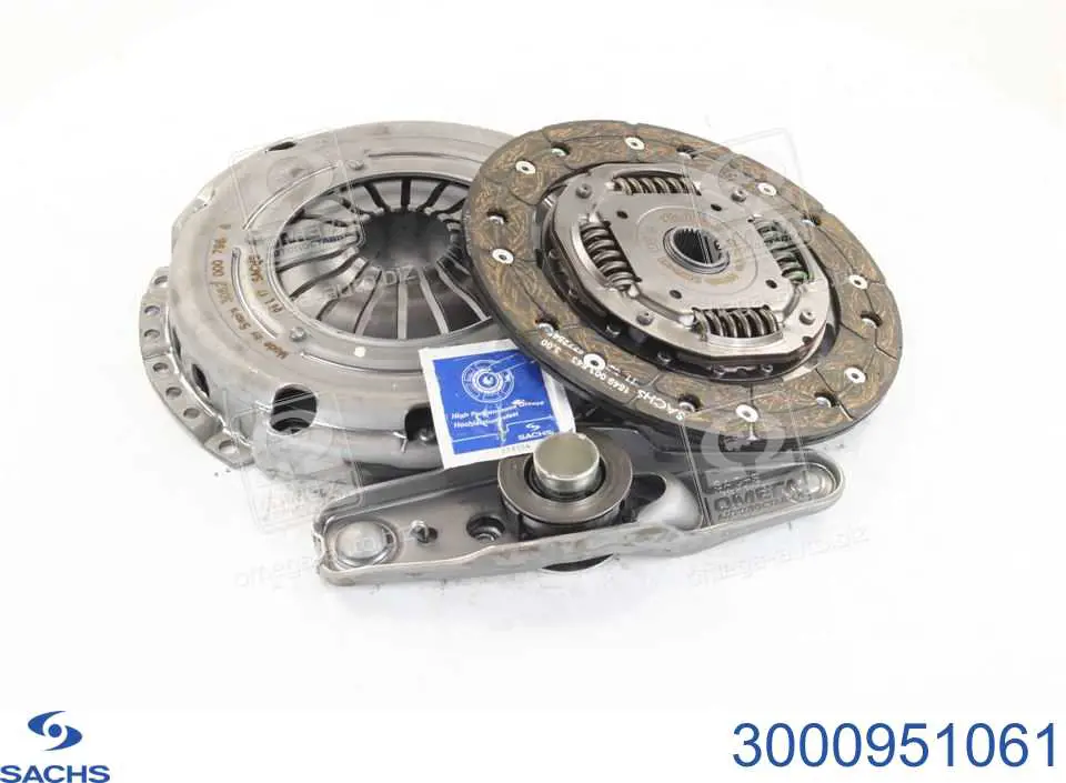 3000951061 Sachs Kit de embraiagem (3 peças)