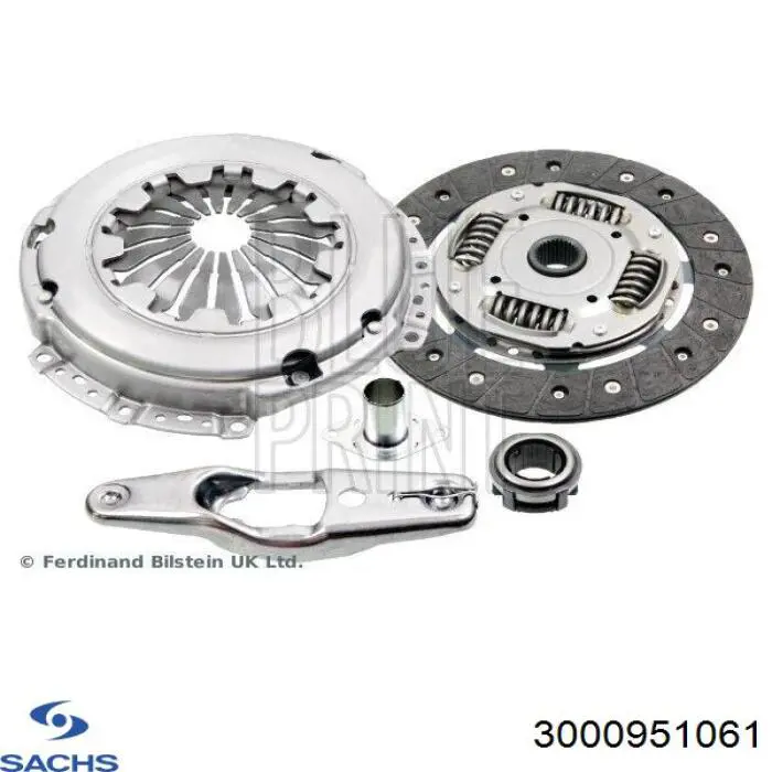 Kit de embraiagem (3 peças) Sachs 3000951061 preço, a partir de 105,13 USD