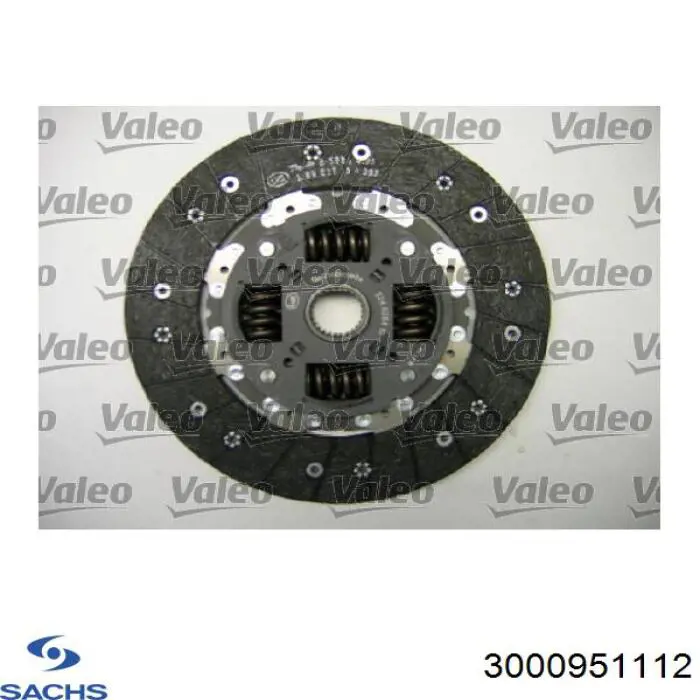Kit de embraiagem (3 peças) Sachs 3000951112 preço, a partir de 327,46 USD