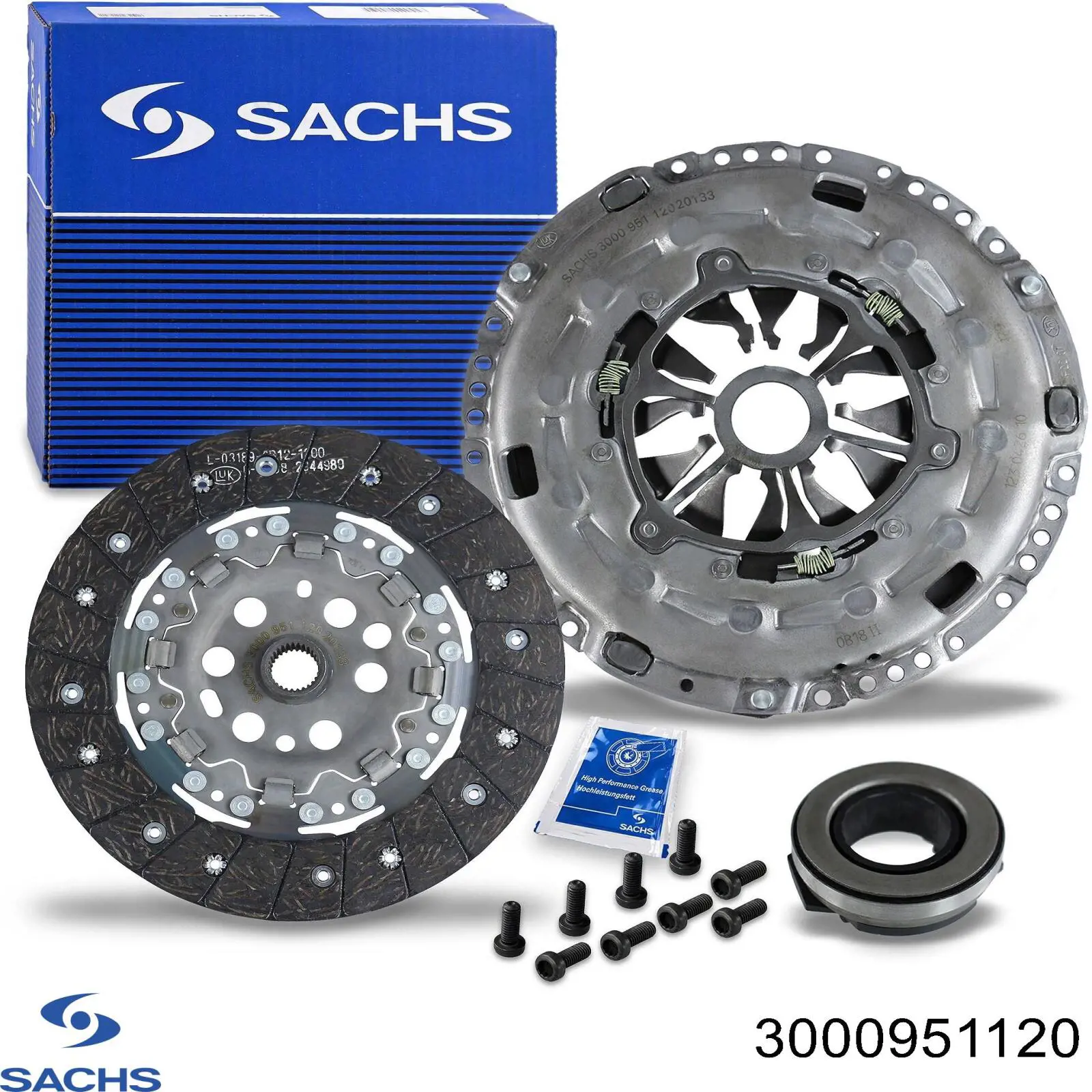 Compre 3000951120 Sachs Kit de embraiagem (3 peças)