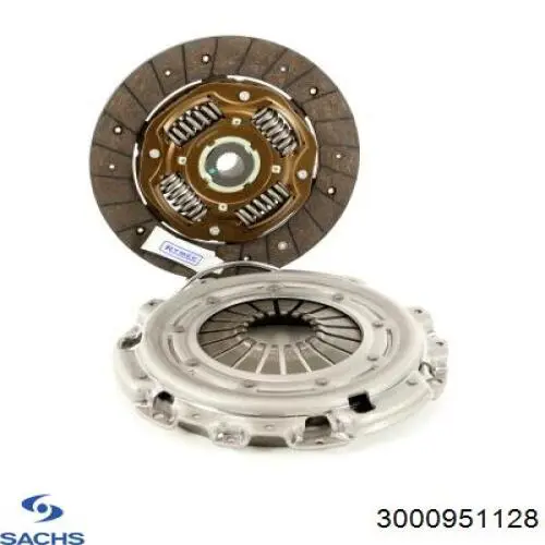 Compre 3000951128 Sachs Kit de embraiagem (3 peças)