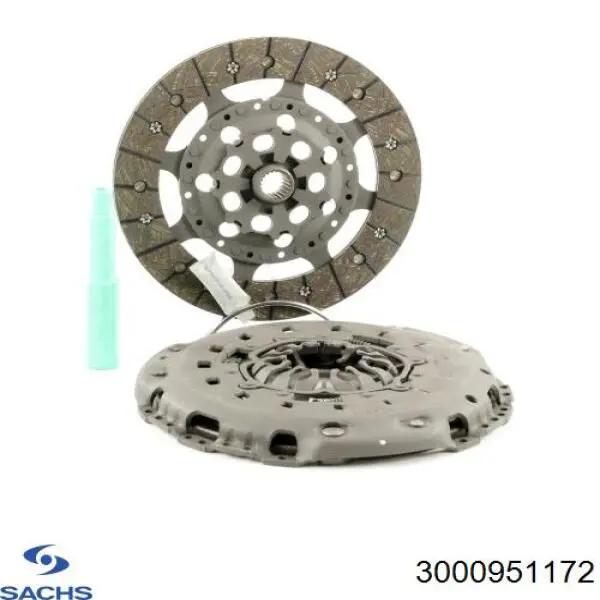 Compre 3000951172 Sachs Kit de embraiagem (3 peças)