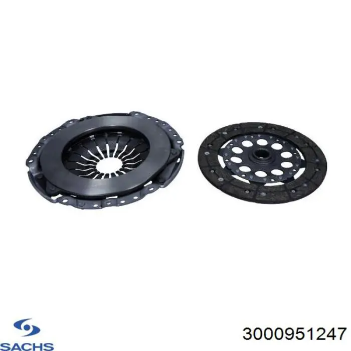 Kit de embraiagem (3 peças) Sachs 3000951247 preço, a partir de 212,71 USD