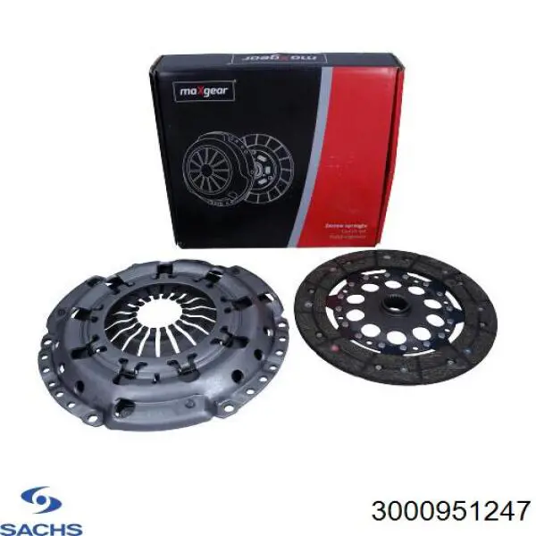 Compre 3000951247 Sachs Kit de embraiagem (3 peças)