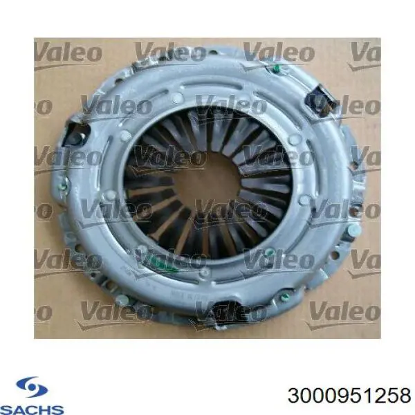 Compre 3000951258 Sachs Kit de embraiagem (3 peças)