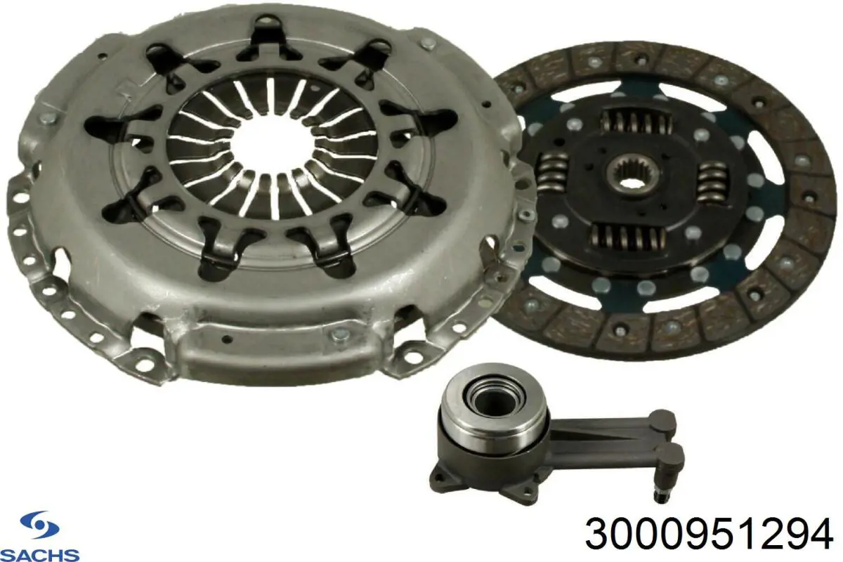 Kit de embraiagem (3 peças) Sachs 3000951294 preço, a partir de 172,89 USD