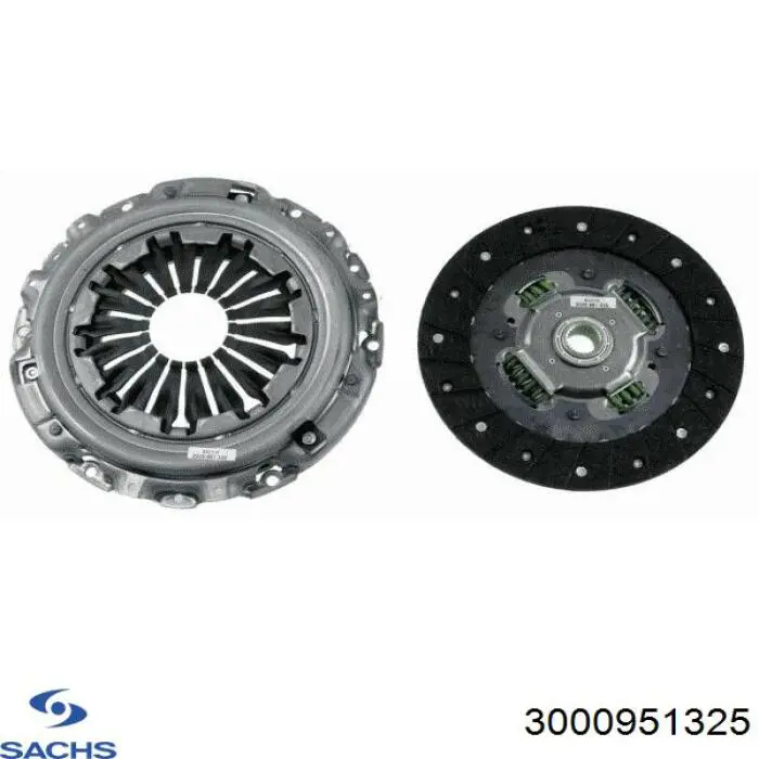 Kit de embraiagem (3 peças) Sachs 3000951325 preço, a partir de 126,35 USD