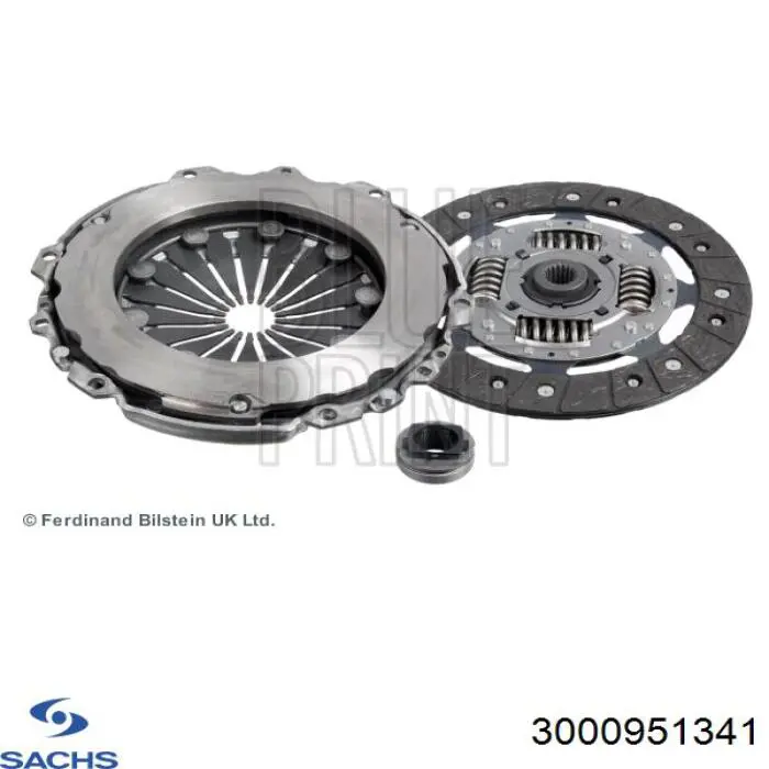 Compre 3000951341 Sachs Kit de embraiagem (3 peças)
