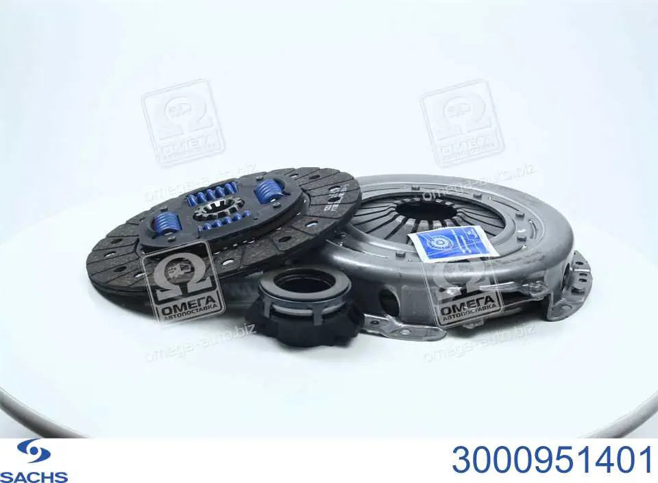 Kit de embraiagem (3 peças) Sachs 3000951401 preço, a partir de 137,05 USD