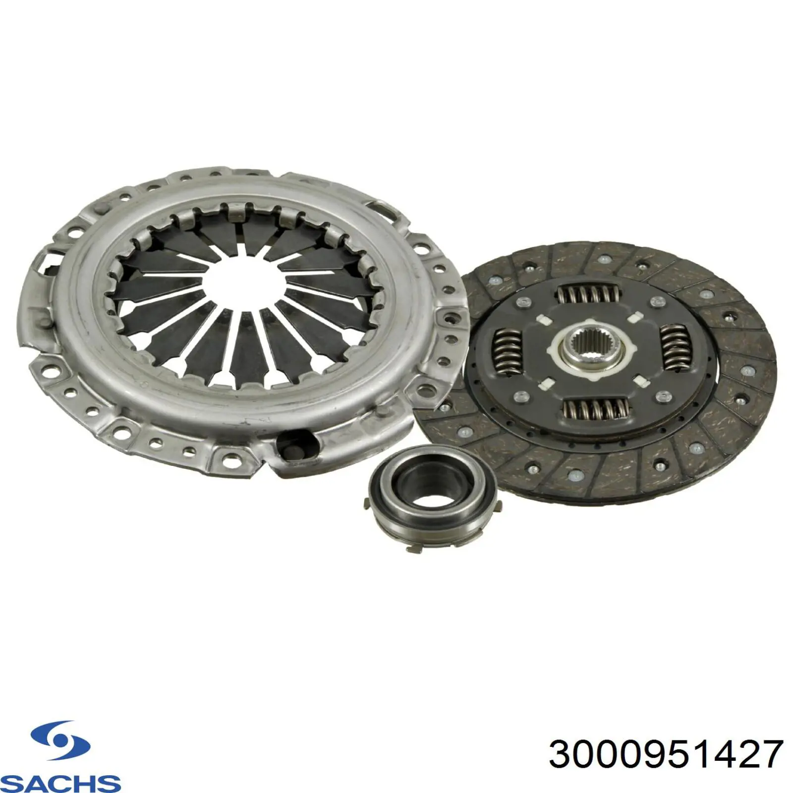3000951427 Sachs Kit de embraiagem (3 peças)