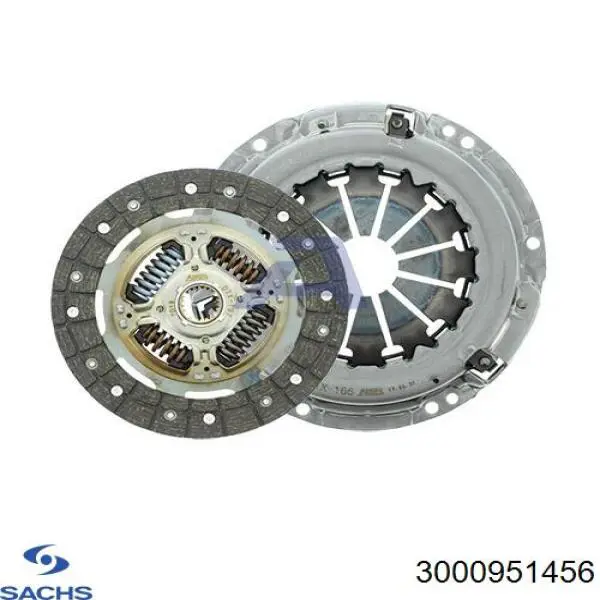 Kit de embraiagem (3 peças) Sachs 3000951456 preço, a partir de 127,26 USD