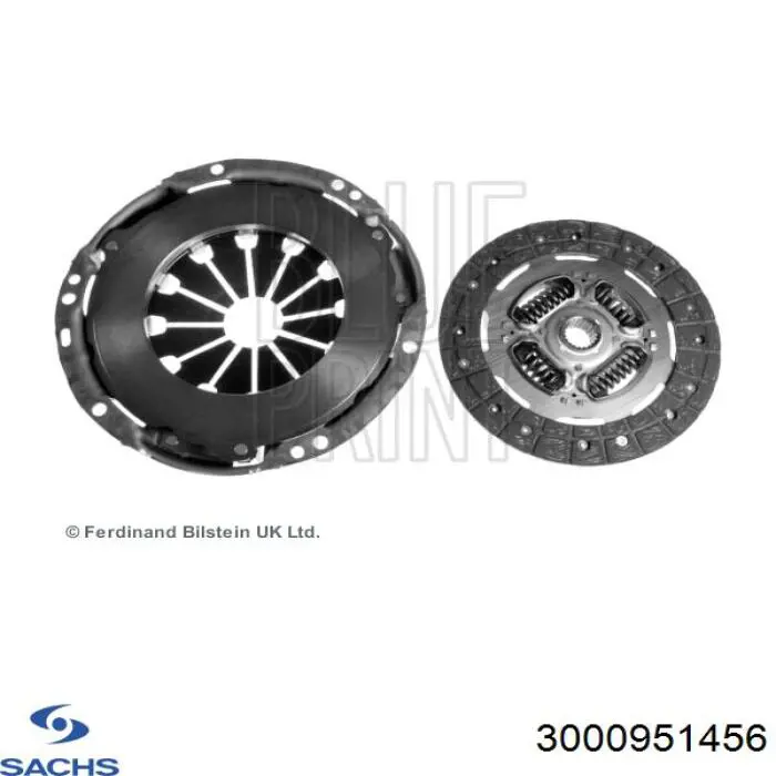 Compre 3000951456 Sachs Kit de embraiagem (3 peças)