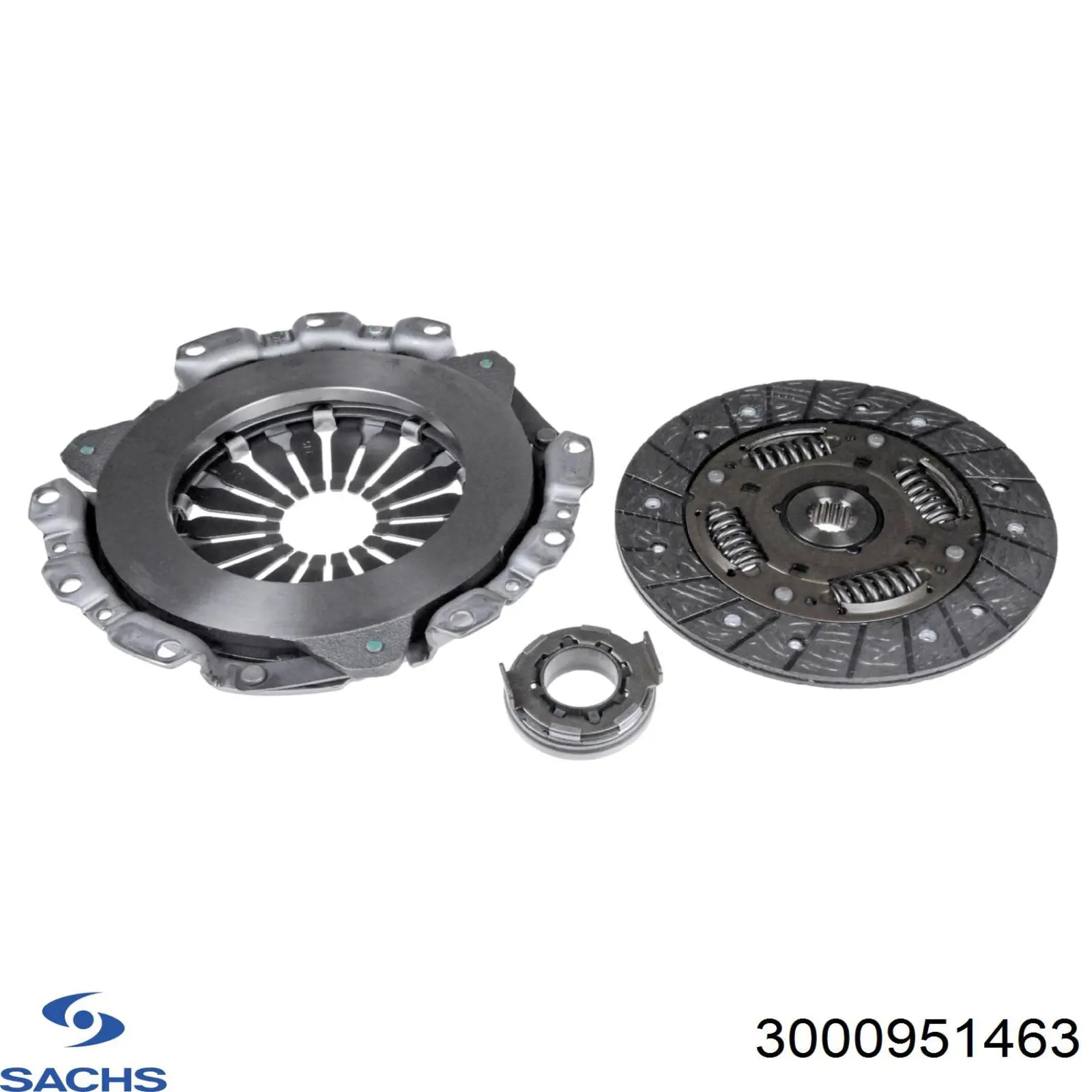 3000951463 Sachs Kit de embraiagem (3 peças)