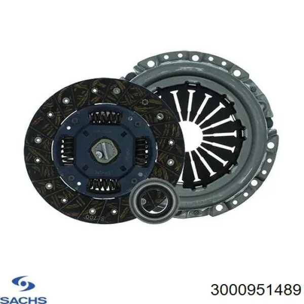 3000951489 Sachs Kit de embraiagem (3 peças)