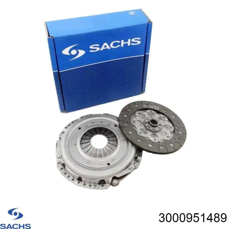 Kit de embraiagem (3 peças) Sachs 3000951489 preço, a partir de 110,63 USD