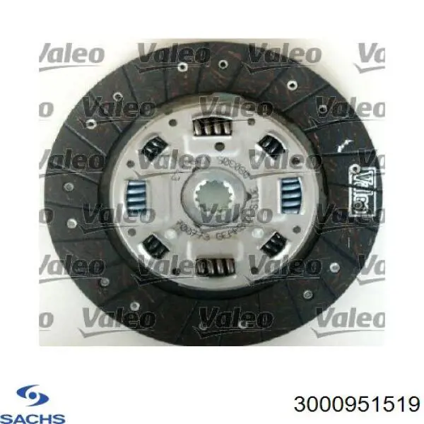 Kit de embraiagem (3 peças) Sachs 3000951519 preço, a partir de 167,89 USD