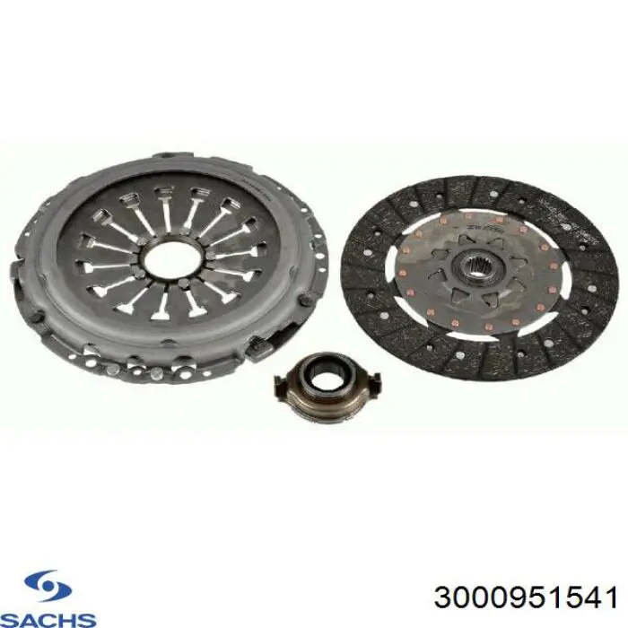 3000951541 Sachs Kit de embraiagem (3 peças)