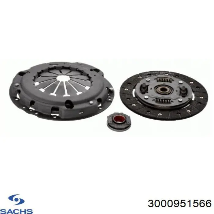 3000951566 Sachs Kit de embraiagem (3 peças)