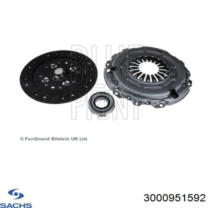 Kit de embraiagem (3 peças) Sachs 3000951592 preço, a partir de 197,42 USD